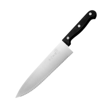 
                                        十八子作 阳江不锈钢刀具 冷冻肉带锯齿刀 厨房刀具 97#C                
