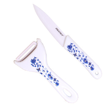 
                                        德利尔（DELIER） 德利尔(delier) 陶瓷刀 厨房菜刀套刀刀具套装切片刀陶瓷刀具 青花瓷                