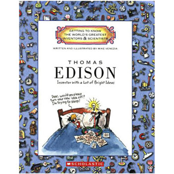 我需要认识的伟大发明家 科学家系列thomas Edison爱迪生英文原版画家知识科普儿童艺术 摘要书评试读 京东图书