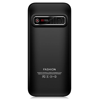 爱立顺（aoson）S9-鸿福  双卡双待 移动/联通2G老人手机  时尚功能直板手机 黑色