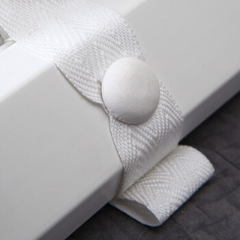 GRACEBLINDS 高档防水百叶窗转棒式办公室卧百叶帘卫生间仿木百叶窗帘厕所窗帘定制 叶片50mm+梯绳
