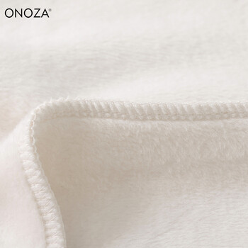 ONOZA2015新款韩版纯色圆领秋冬加绒卫衣女款学生盼酷大小黄鸭印花长袖套头外套上衣休闲 白色  加绒款 M