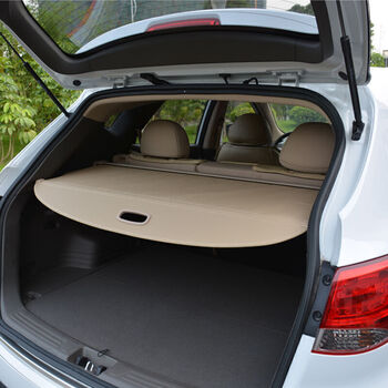kvs 汽车遮物帘尾箱隔板后备箱隔板专车专用改装配件 米色款 宝马x5