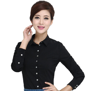 职业阿玛施特价女装旗舰店专柜正品2015夏季新款OL衬衫长袖翻领上班族女装修身韩版衬衣白领 黄色 3码/M 重110