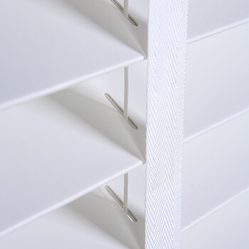 GRACEBLINDS 高档防水百叶窗转棒式办公室卧百叶帘卫生间仿木百叶窗帘厕所窗帘定制 叶片50mm+梯绳