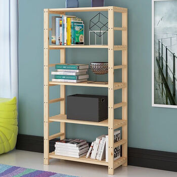 实木简易实木置物架多层储物架家用书架木架子木板层架木质可定做