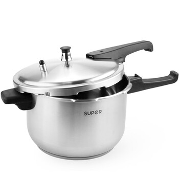 苏泊尔(SUPOR)24cm节能不锈钢复底高压锅压力锅压力煲YW24F1(明火电磁炉通用)