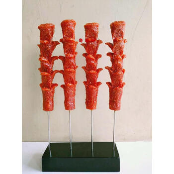 仿真食品模型仿真老长沙大香肠模型开花肠模型肉肠肠仿真香肠 单卖一