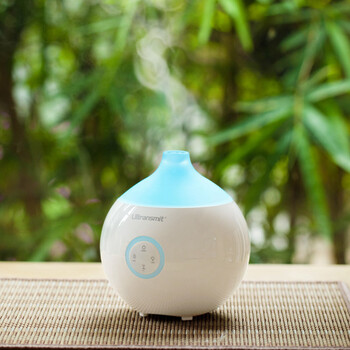 Ultransmit蜜叮 超声波迷你香薰机精油香薰灯加湿器精油灯卧室 静音 N17 彩灯
