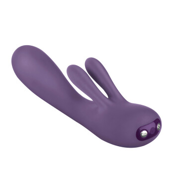 枕边游戏JEJOUE英国品牌可爱兔子女用av静音振动按摩充电刺激震动棒英国进口夫妻房事情趣助性用品 紫色