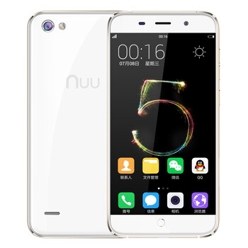 NUU NU5 16GB 移动联通双4G智能手机 双卡双待 晒单有礼 晨光金