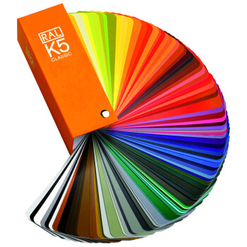 现货劳尔ral色卡K5亮光 国际标准德国油漆涂料色板工业调色色卡本