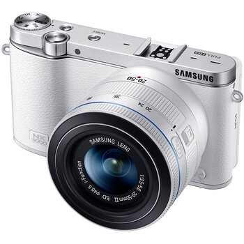 三星（SAMSUNG） NX3000智能WIFI 微型单电套机（16mm-50mm）内置16G卡 闪光灯（白色）