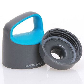 乐扣乐扣（LOCK&LOCK）糖果色便携防漏炫彩塑料水杯 590ml蓝色