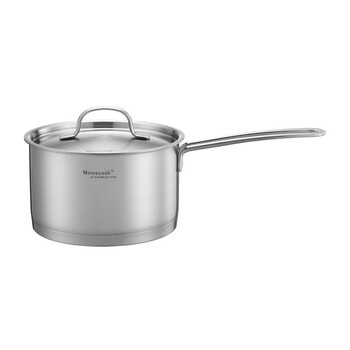 
                                                                                Momscook 304不锈钢小汤锅 复底加厚18cm小奶锅 煮热牛奶锅 电磁炉小锅 奶锅 小汤锅 TL1810D                