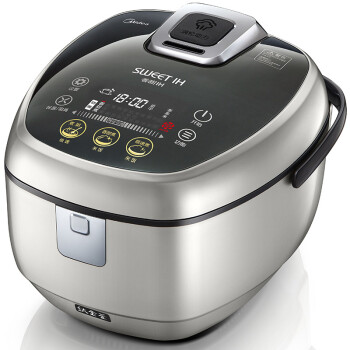 美的（Midea）电饭煲 FZ4085 4L 高端IH电磁加热智能电饭锅 黑银色