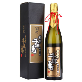 黑松白鹿清酒 黑松白鹿清酒豪华千年寿纯米大吟酿720ml 行情报价价格评测 京东