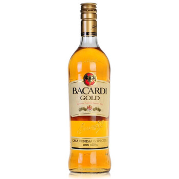 洋酒百加得朗姆酒bacardi燃情百加得 百家得151酒超级朗姆酒 750ml 金
