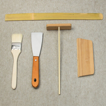 煎饼工具五件套装  锅摊煎饼果子工具烘焙工具煎饼工具 5件套装