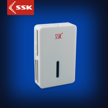 SSK飚王 SCRM016 闪灵II代四合一读卡器 支持SD\CF\TF等手机相机内存卡
