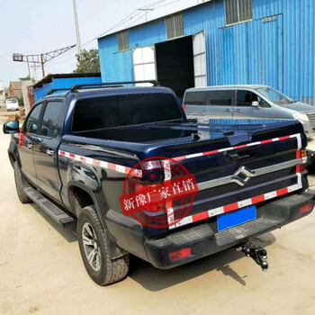 车改装平盖后箱盖后雨棚后车厢盖后盖液压双称后盖保养 黄海n3遥控