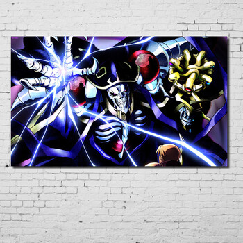 overlord骨傲天 动漫海报周边 房间宿舍装饰墙贴壁画海报 nb19886 30*