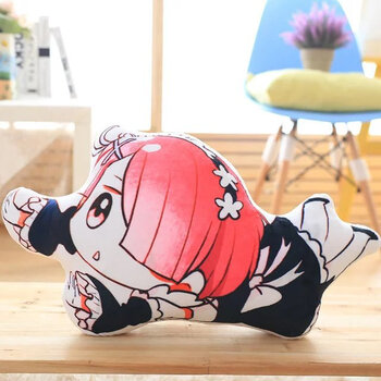 开始的异世界生活 动漫抱枕 拉姆雷姆抱枕 丢你蕾姆抱枕靠枕 丢你拉姆