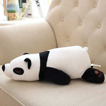 朵啦啦 羽绒棉软体瞌睡熊 毛绒玩具大号布娃娃玩偶公仔 生日礼物 女生