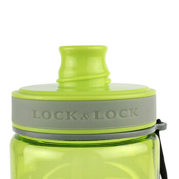 
                                                            乐扣乐扣（LOCK&LOCK）塑料水杯夏季运动健身水壶大容量儿童户外男女学生带刻度杯子摇摇杯水瓶 蓝色600ml                