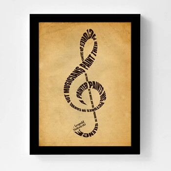 sy2音乐海报欧美酒吧挂画现代简约创意咖啡厅吉他唱片壁画复古装饰画