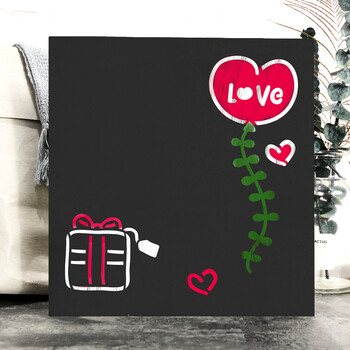 乐趴diy相册画图模版相册手工配件材料花边画画工具纸质画图 37号