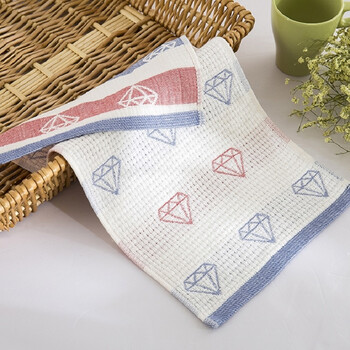 ziluolai姿罗莱家纺品牌纯棉面布洗脸毛 女士情侣面巾沙布纱布 1