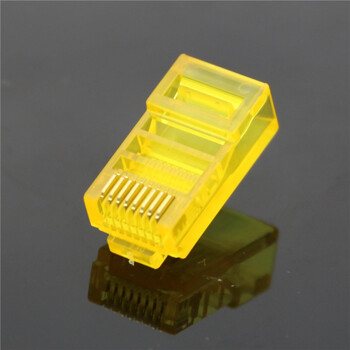 nbdco 迪高超五类网络水晶头 8p8c彩色水晶头 rj45电脑网线接头100个