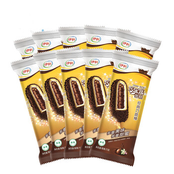 伊利 巧乐兹巧脆棒75g*10支雪糕冰淇淋 巧克力味