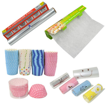 
                                                            帕帕罗蒂 烘焙用品烘焙工具用纸包装硅油纸 锡纸 套装                