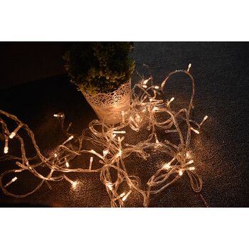 心房间浪漫星星led灯光布置 小彩灯闪灯串灯 彩灯满天星插电100灯10米