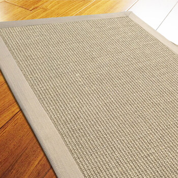 剑麻地毯定制日式简约亚麻客厅茶桌卧室床边榻榻米色草编地垫 mj002