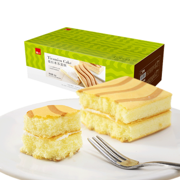 玉叶金花 泓一提拉米苏蛋糕500g西式夹心面包早餐糕点千层蛋糕网红