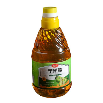山西运城特产苹果醋1000ml/瓶纯原果发酵无添加不含糖传统酿造非饮料1