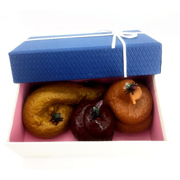 愚人节礼物恶搞屎粑粑整人玩具奇葩整蛊发泄大便减压仿真便便道具 3款