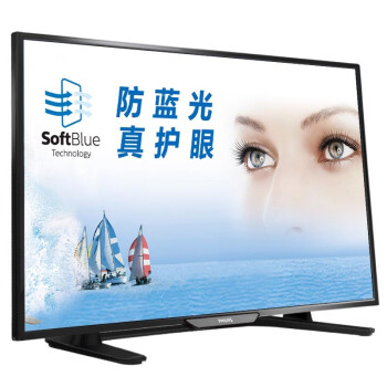 飞利浦（PHILIPS）43PFF5650/T3 43英寸 8核Andriod4.4智能(舒视蓝、抗蓝光)护眼全高清LED液晶电视（黑色）