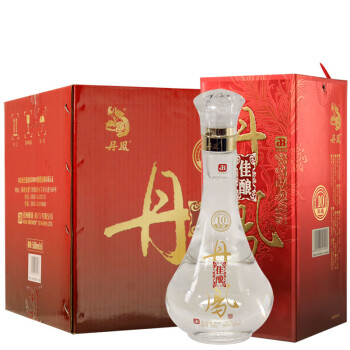 丹凤佳酿45度厦门高粱酒 丹凤酒 浓香型（10）佳酿礼盒装厦门特产高粱白酒 500ml*6瓶 整箱