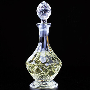 无铅水晶空红酒瓶磨砂口酒樽威士忌瓶洋酒瓶盛酒瓶醒酒器存酒瓶自酿酒