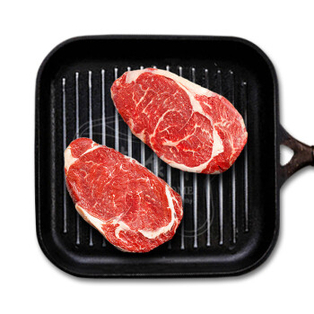 【原切】嘉食和 澳洲眼肉牛排套餐8块共1250克 新鲜牛排生鲜牛肉肉眼牛扒配小黄油
