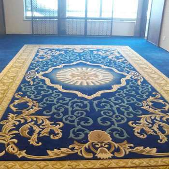 满铺地毯定制 手工腈纶 公司办公会议室 时尚加厚欧式简约工程sn1172