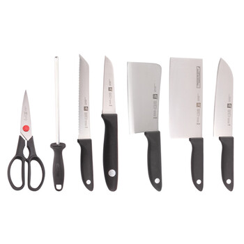 
                                        双立人（ZWILLING） 双立人Twin Point S旋转磁性插刀架厨房刀具8件套装                