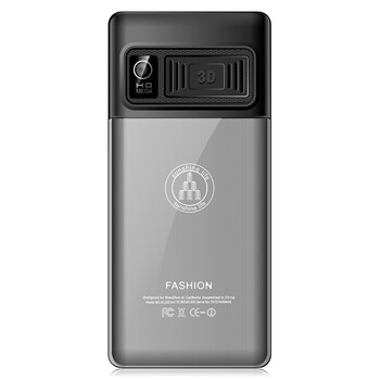 爱立顺（aoson）S9-S 双卡双待 移动/联通2G 老人手机 时尚硬朗直板商务手机 黑色