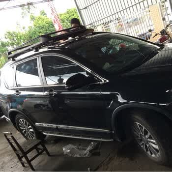 形创哈弗h6运动版行李架车顶架行李框筐 h6车顶框货架改装 带锁横杆
