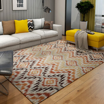 ziluolai姿罗莱家纺品牌 地毯客厅欧美茶几卧室床边 办公室长方形简约