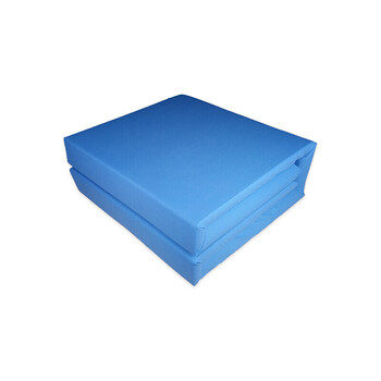 海绵被豆腐块被子叠被 天蓝色 150x200cm